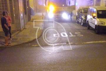 Desvalijan y prenden fuego a una moto en Los Llanos de Telde/TA.